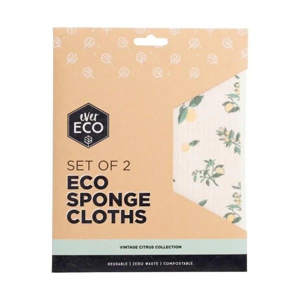 Ever Eco Set of 2 Eco Sponge Cloths