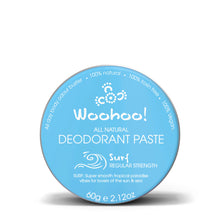 Load image into Gallery viewer, Woohoo All Natural Deodorant Paste 60g Surf
