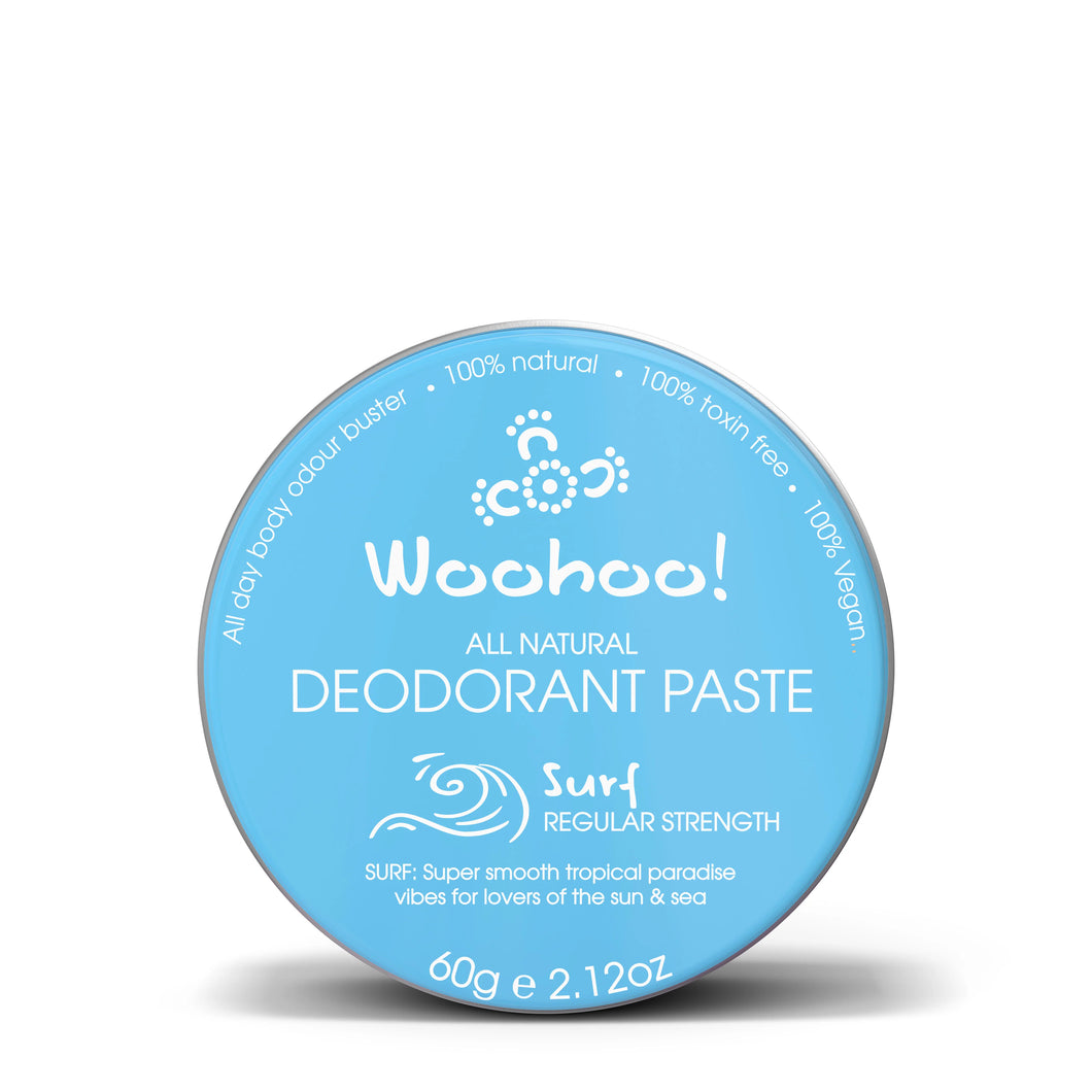 Woohoo All Natural Deodorant Paste 60g Surf