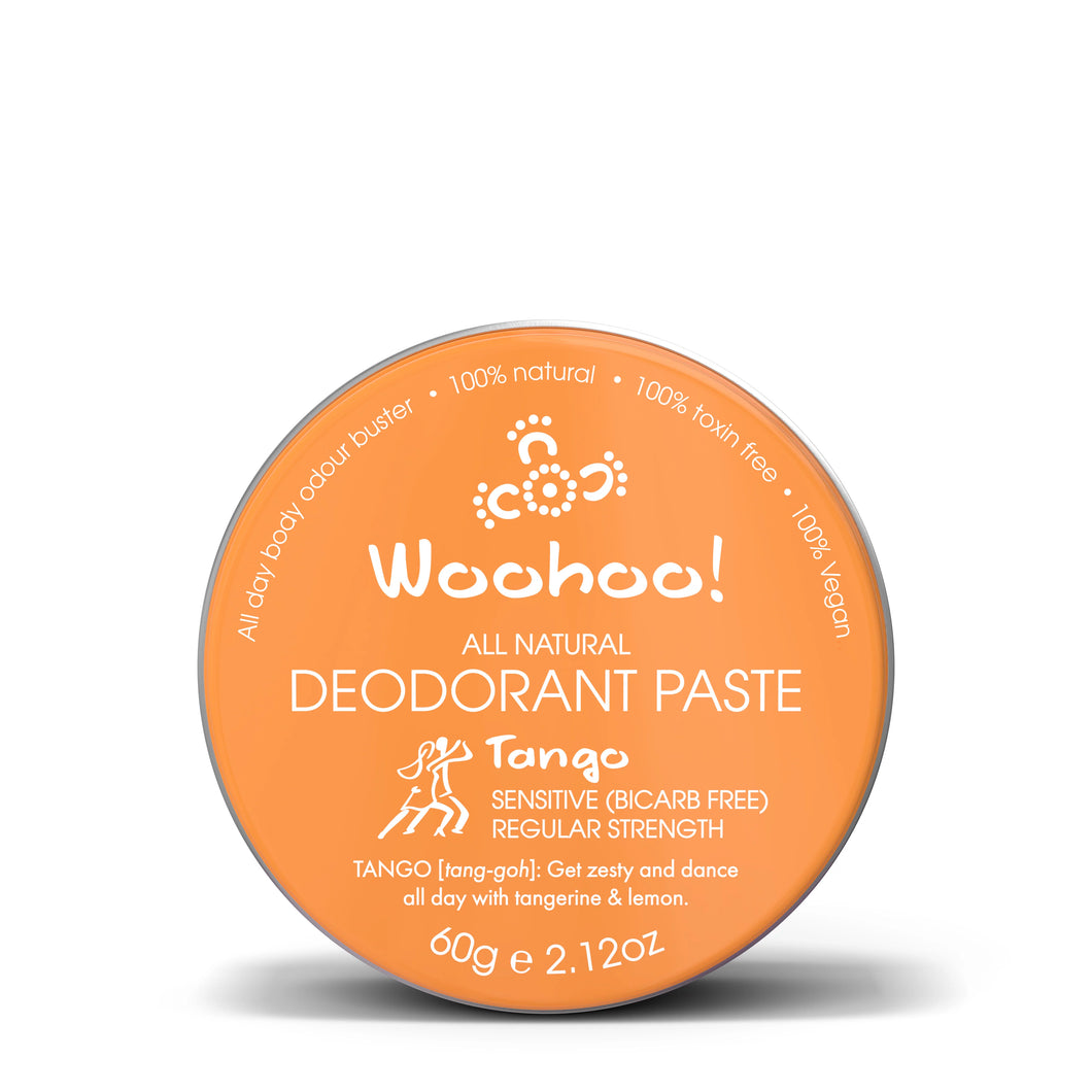 Woohoo All Natural Deodorant Paste 60g Tango